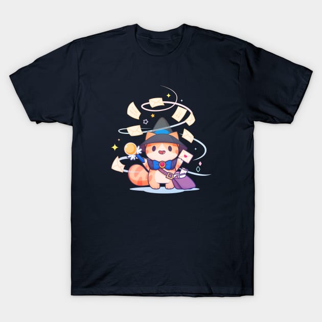 Postal Mage T-Shirt by Everything A Cat